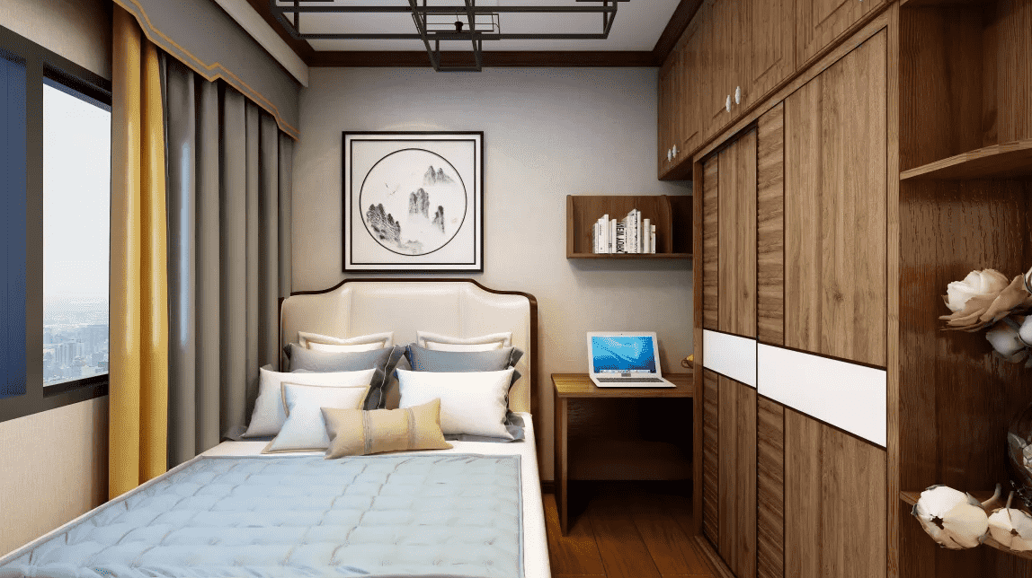 静安区上海嘉园192平中式风格四室户装修效果图