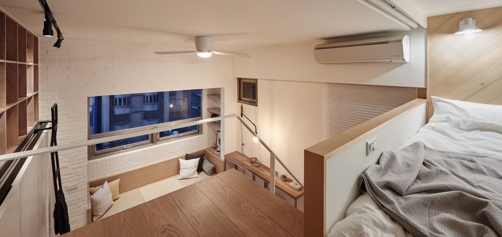 长宁区天台家园50平日式风格一室户装修效果图
