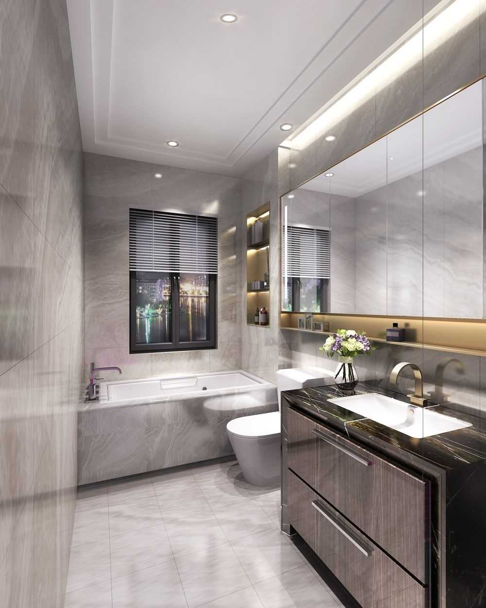 宝山区中环国际公寓120平欧式风格三室户装修效果图