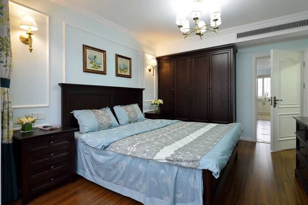 徐汇区锦华公寓130平美式风格三室户装修效果图