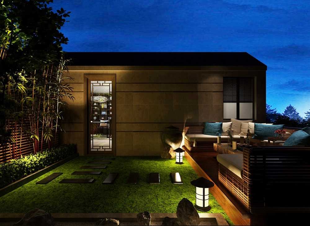 松江区安贝尔花园130平中式风格三室户装修效果图