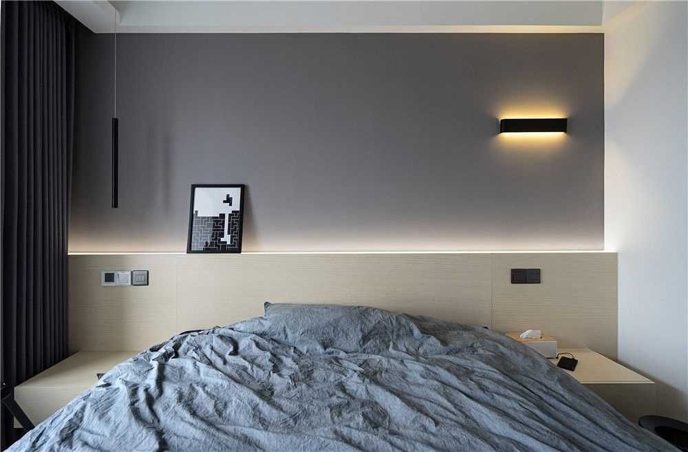 普陀区中海豪庭135平现代简约风格三室户装修效果图