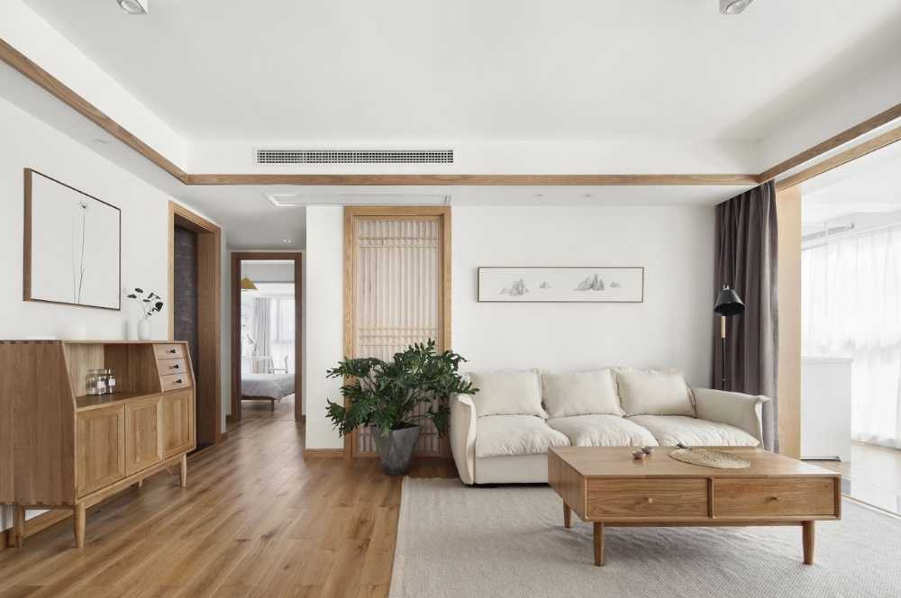 浦东城市豪庭140平日式风格四室户装修效果图