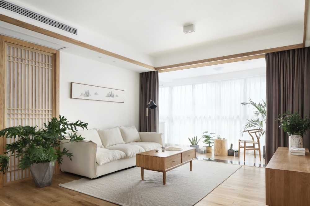 浦东城市豪庭140平日式风格四室户装修效果图