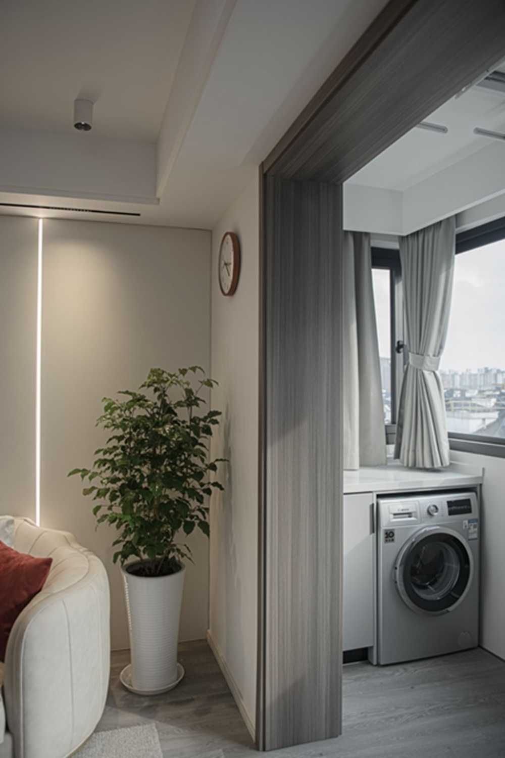 浦东由由新邸100平现代简约风格两室户装修效果图