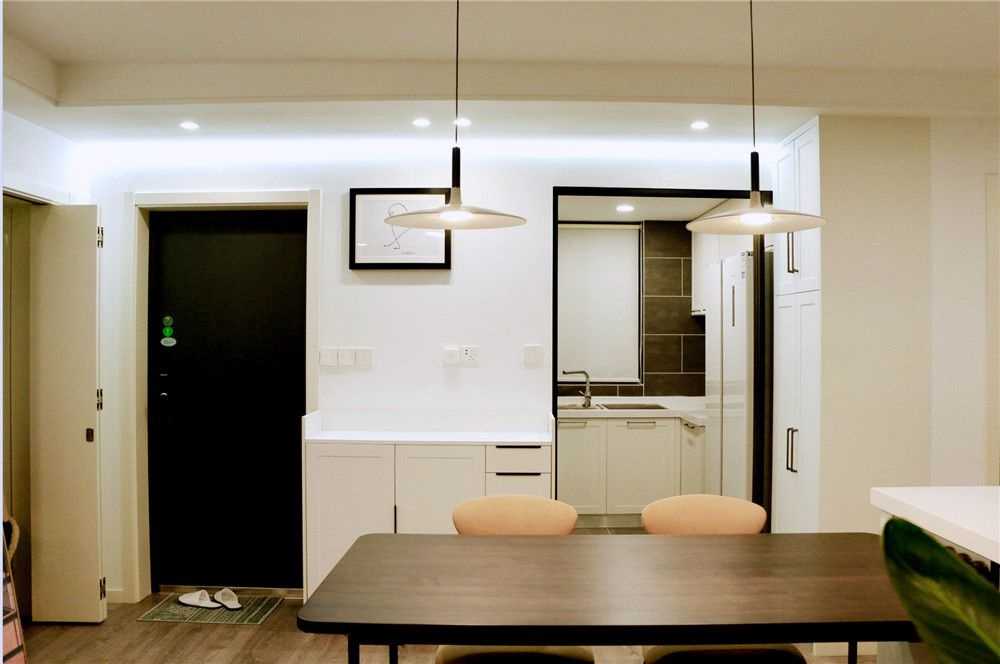 长宁区芳秀公寓70平北欧风格两室户装修效果图
