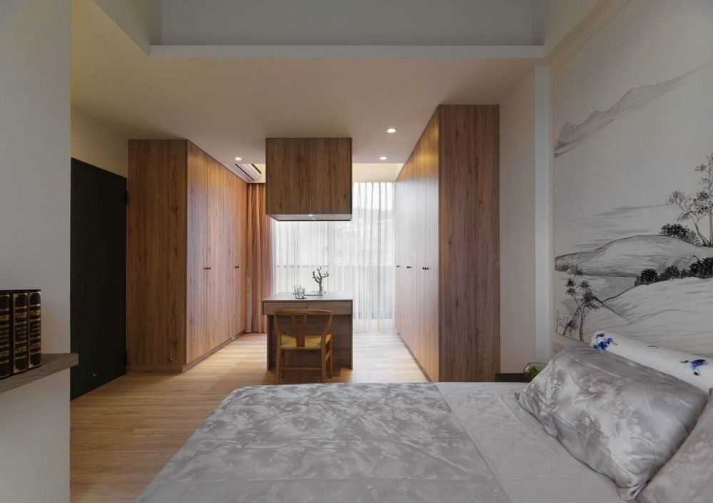 青浦区西郊半岛170平中式风格三室户装修效果图