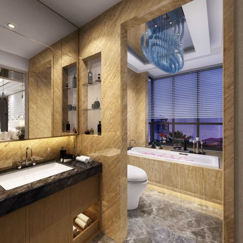 宝山区中环国际公寓95平欧式风格三室户装修效果图