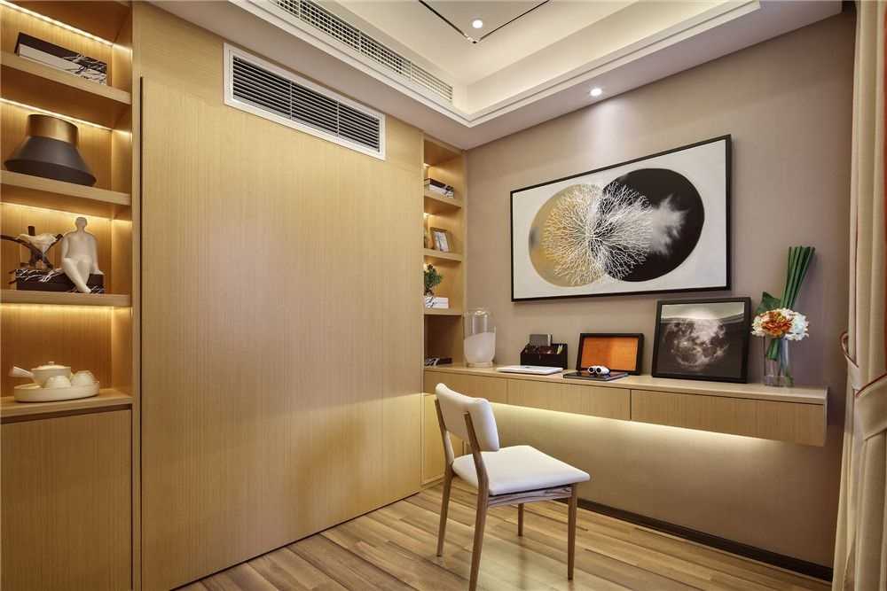 浦东圣鑫苑105平现代简约风格三室户装修效果图