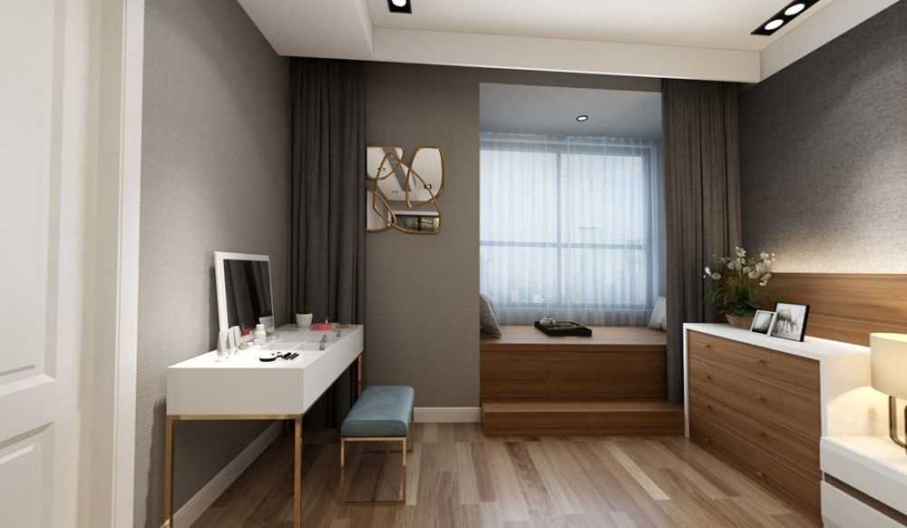 宝山区中环国际公寓127平现代简约风格三室户装修效果图