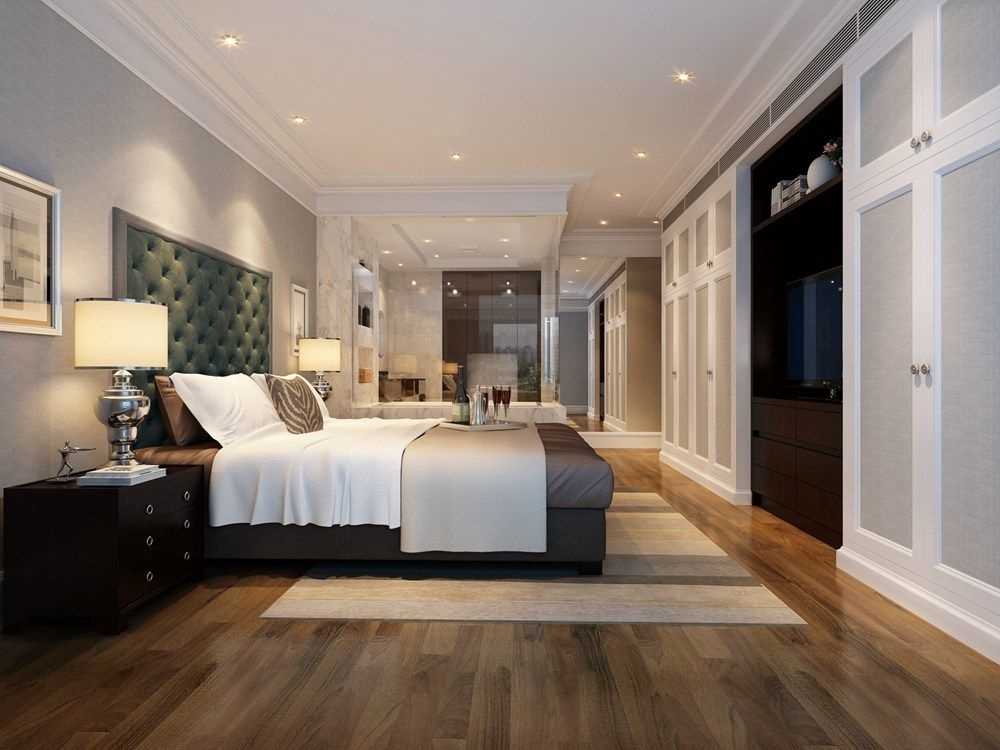 徐汇区尚海湾豪庭二期135平美式风格三室户装修效果图