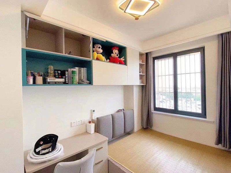 青浦区新丰公寓80平北欧风格两室户装修效果图