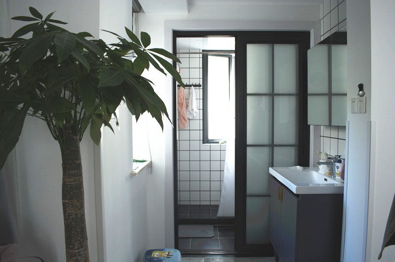 青浦区章浜新村70平现代简约风格两室户装修效果图