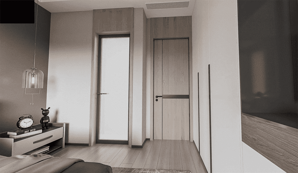 浦东新区大名城紫金九号120平米平轻奢风格三室户装修效果图