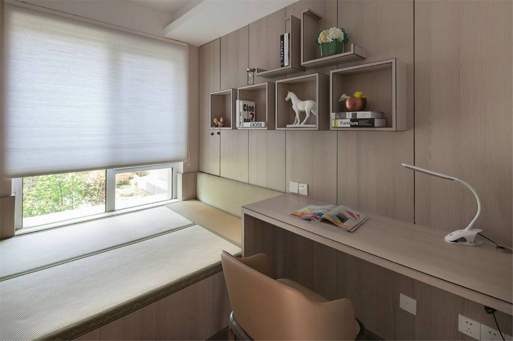 浦东新区证大家园97平米平现代简约风格三室户装修效果图