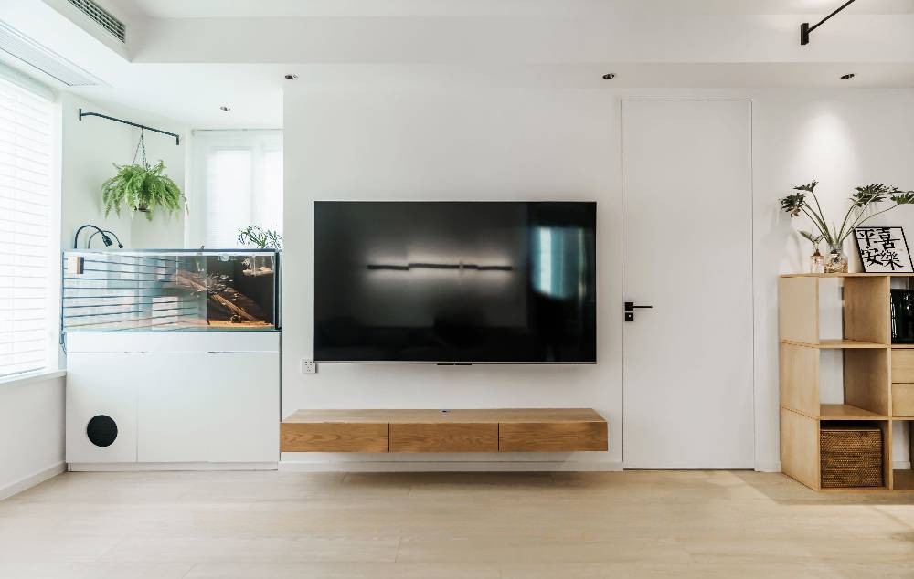 静安区荣和苑78平米平现代简约风格两室户装修效果图