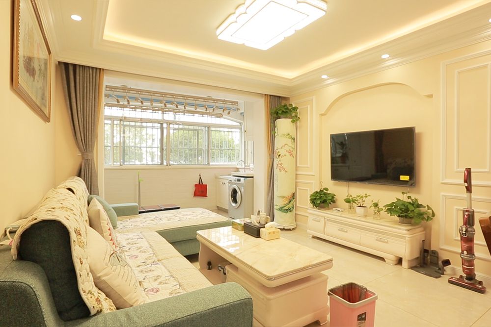 松江区河畔雅苑76平现代简约风格两室户装修效果图