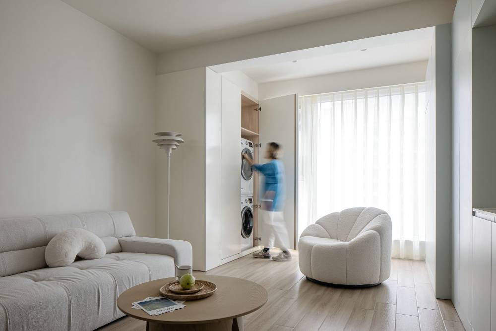 浦东新区建华公寓100平美式风格两室户装修效果图