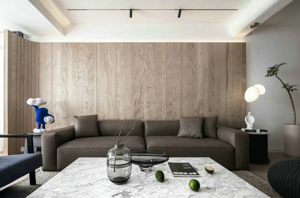 松江区新凯家园3期150平米平现代简约风格三室户装修效果图