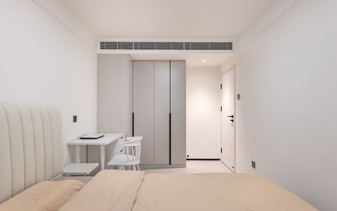 浦东中星恬园102平米平现代简约风格两室户装修效果图