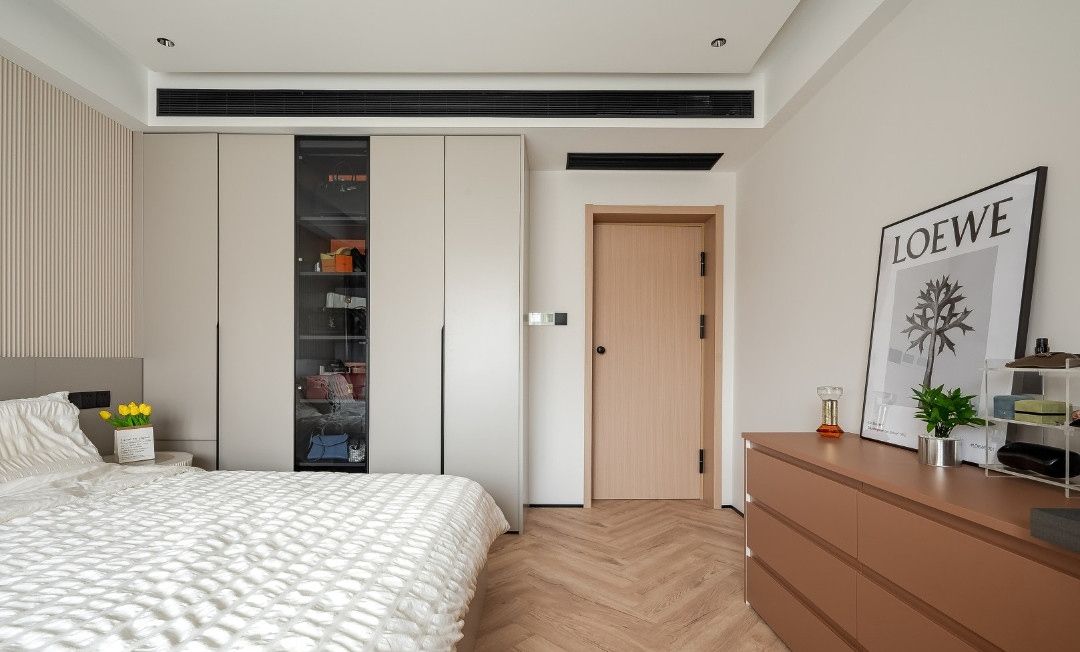 宝山区恒盛豪庭阳光里98平米平现代简约风格两室户装修效果图