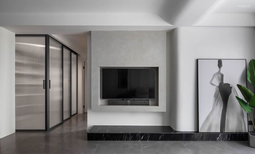 浦东新区盛世荟庭98平米平美式风格两室户装修效果图