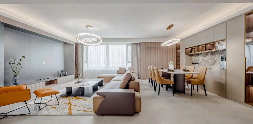 宝山区保利叶上海237平轻奢风格五室户及以上装修效果图
