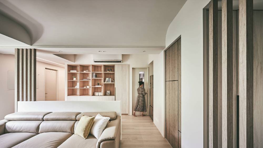 松江区迪迦苑98平米平现代简约风格两室户装修效果图