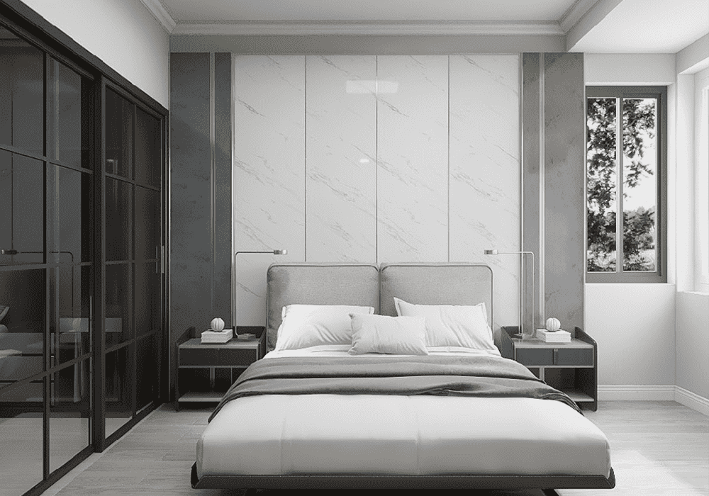 浦东新区浦东国际86平现代简约风格两室户装修效果图