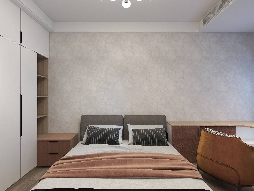 嘉定区西上海御庭100平现代简约风格两室户装修效果图