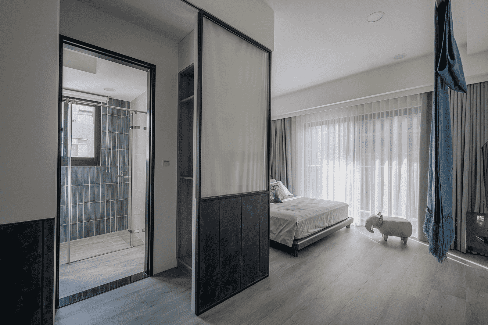 松江区秋雅苑87平米平现代简约风格两室户装修效果图