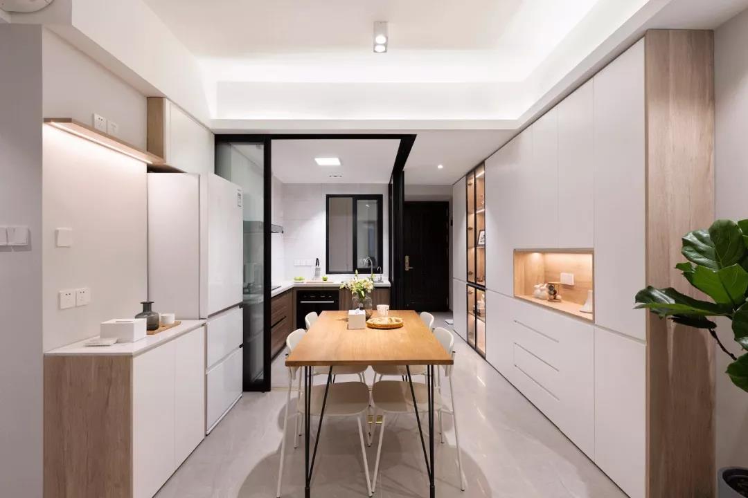 浦东新区中虹家园75平米平现代简约风格两室户装修效果图