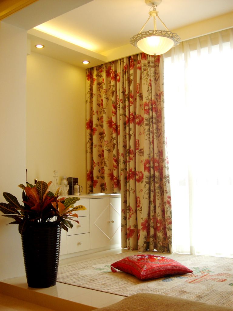 松江区九城湖滨国际110平欧式风格两室户装修效果图