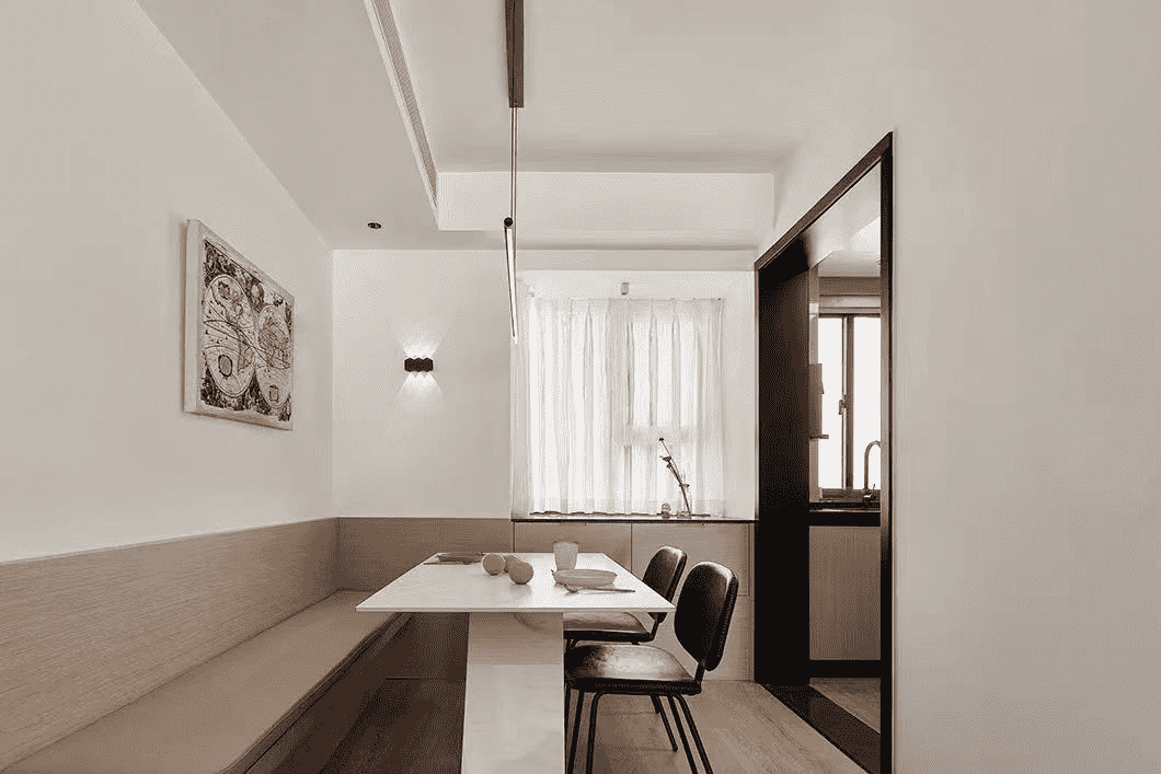 宝山区四方花苑80平米平现代简约风格两室户装修效果图
