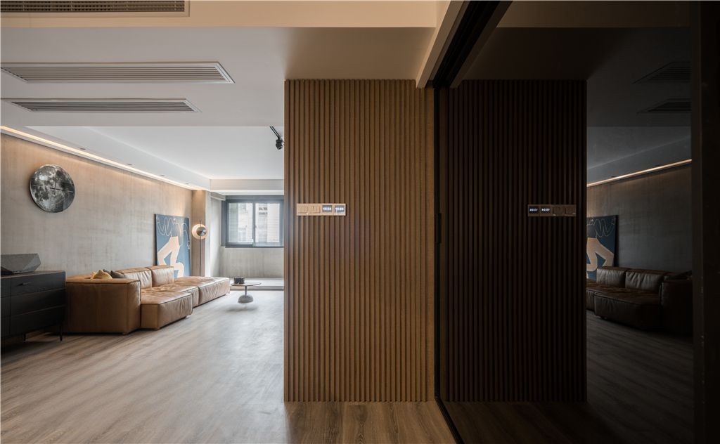 宝山区民悦苑77平米平现代简约风格两室户装修效果图