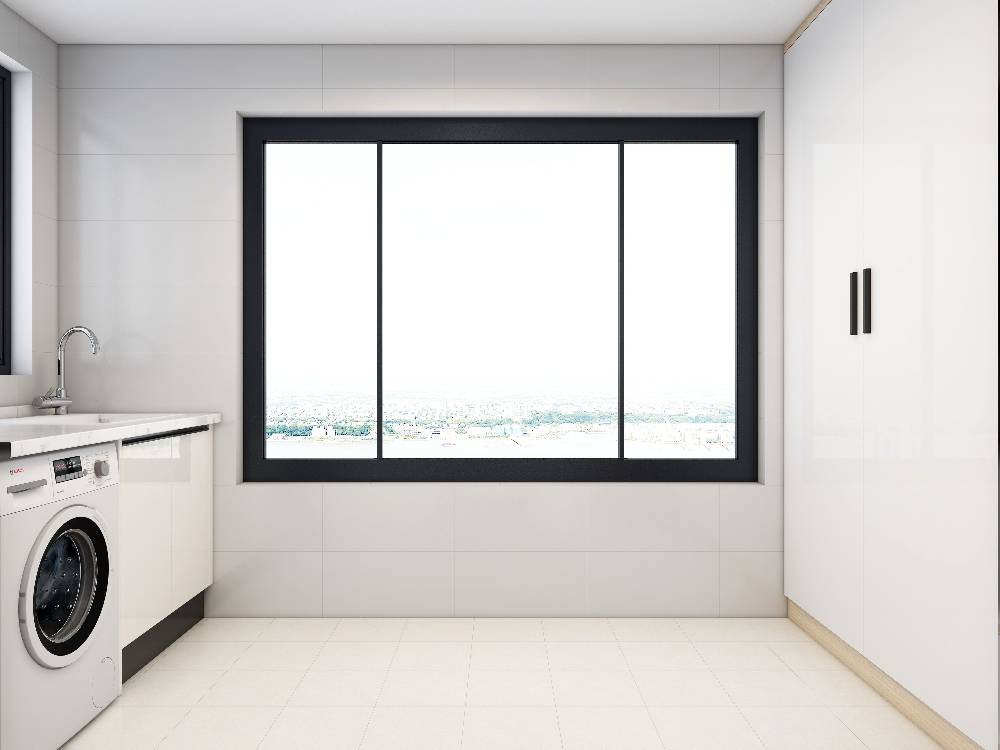 闵行区凤凰城101平米平现代简约风格三室户装修效果图