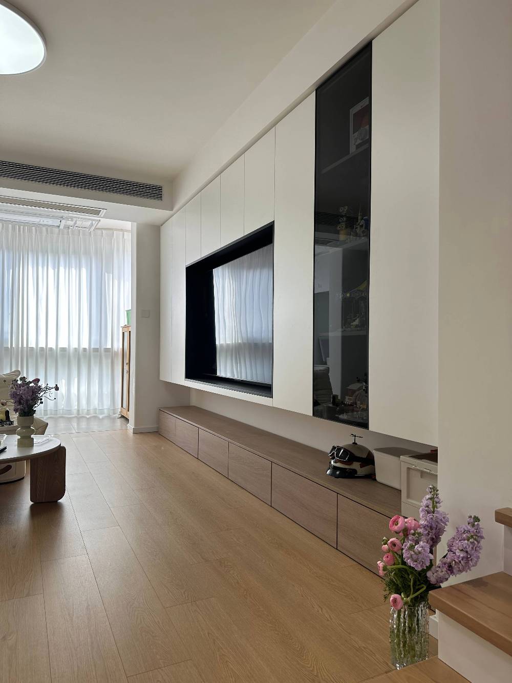 静安区望源公寓110平现代简约风格复式装修效果图
