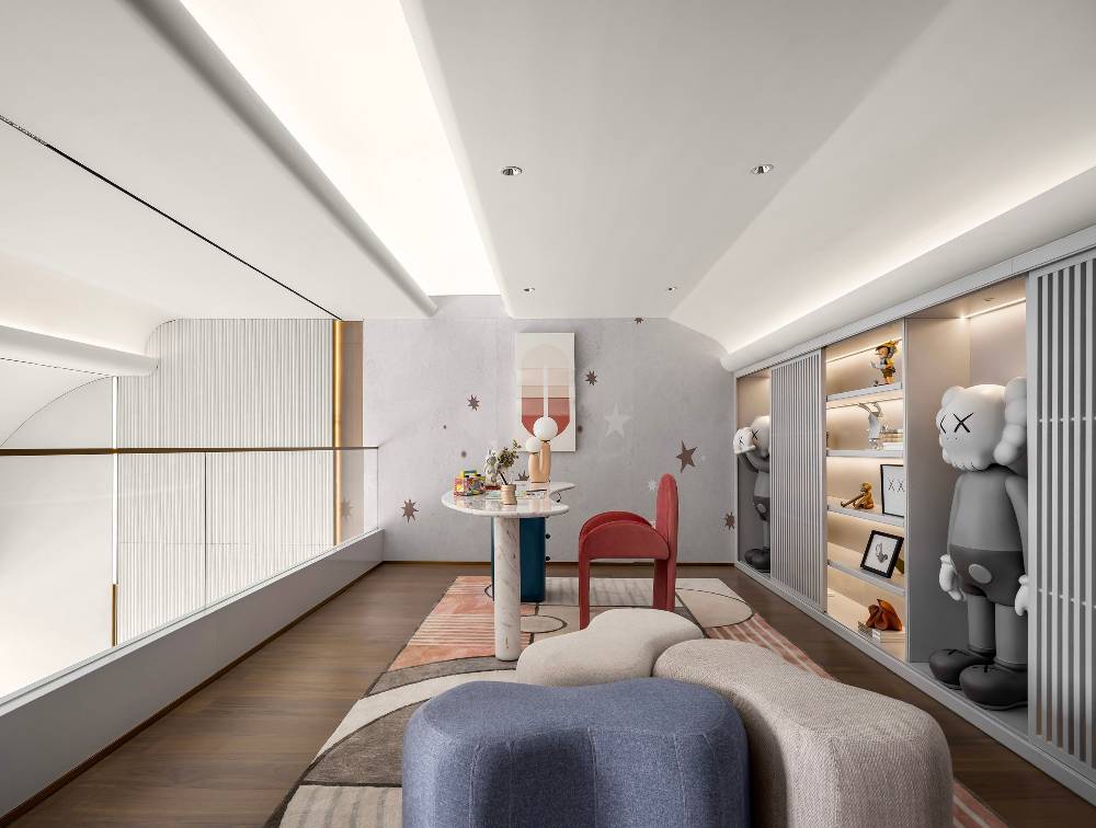 浦东新区森兰名轩130平米平现代简约风格两室户装修效果图