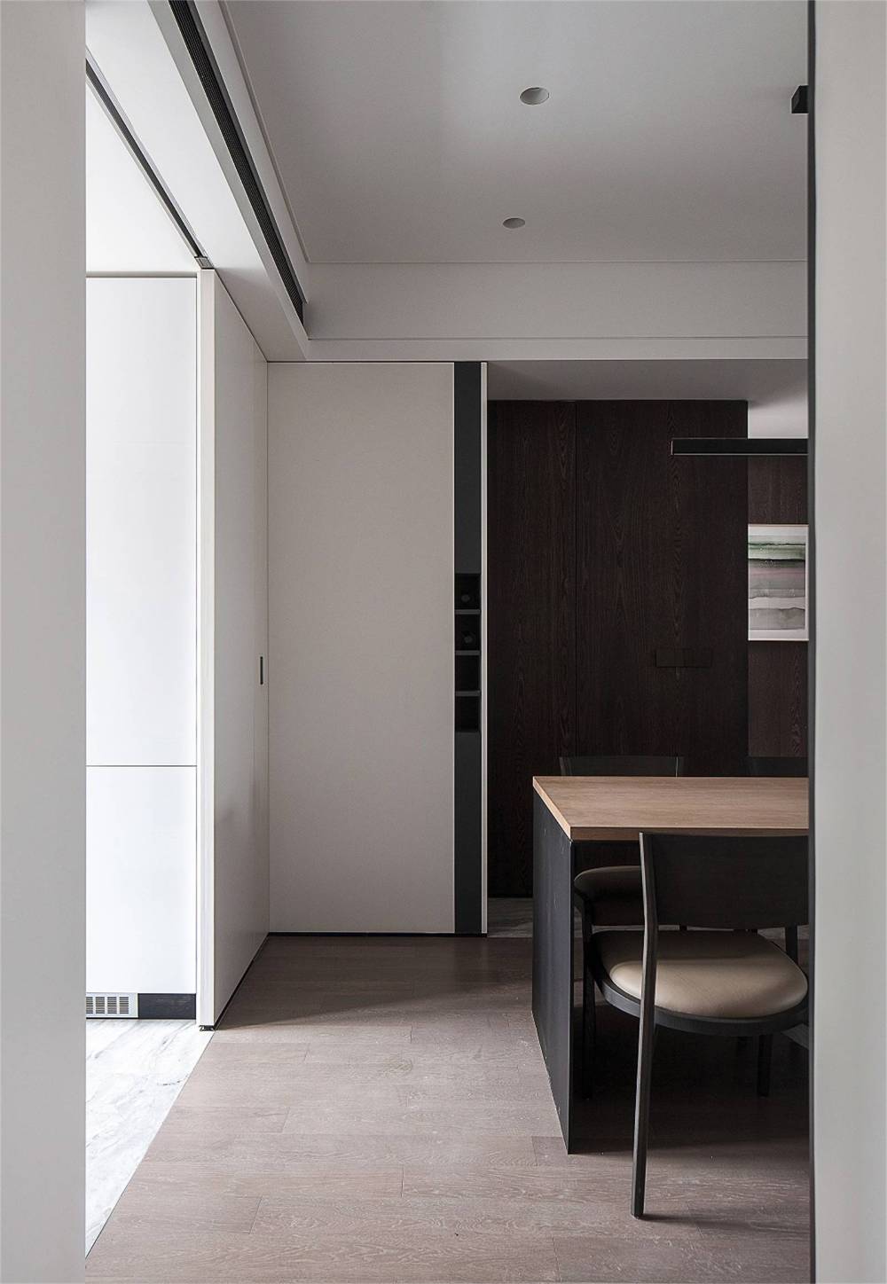 奉贤区台湾巨龙城90平米平现代简约风格两室户装修效果图