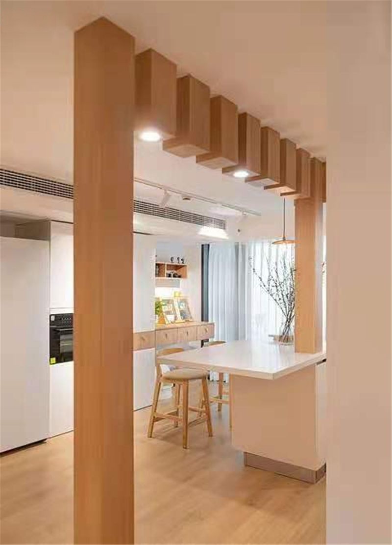 浦东A加青年公寓130平米平日式风格复式装修效果图