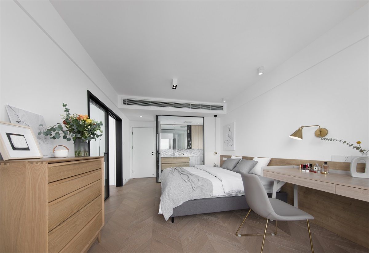 浦东凯佳公寓110平米平现代简约风格两室户装修效果图