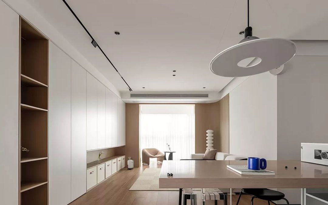 浦东新区盛族家园125平米平现代简约风格三室户装修效果图
