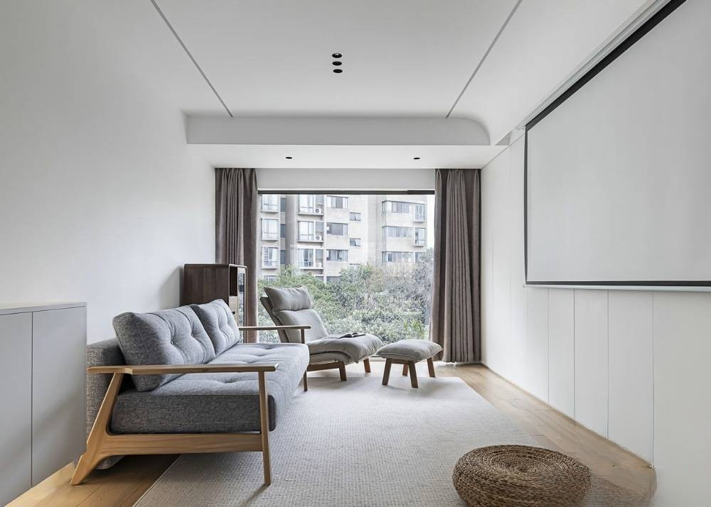 杨浦区80平米平现代简约风格两室户装修效果图