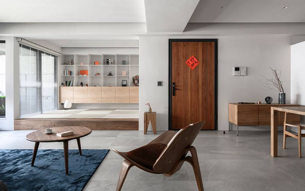 杨浦区民星家园150平现代简约风格四室户装修效果图