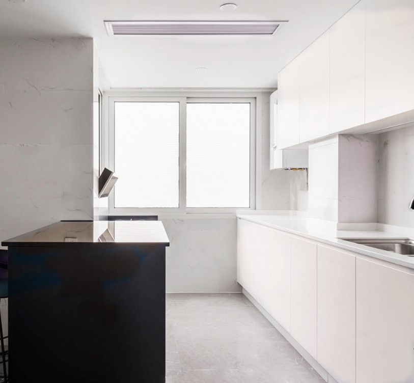宝山区恒盛豪庭130平米平现代简约风格三室户装修效果图