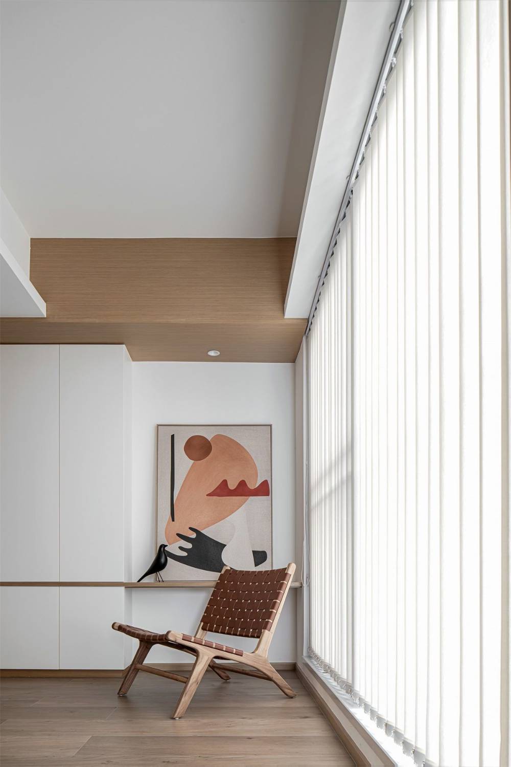 闵行区平阳绿家园86平现代简约风格两室户装修效果图