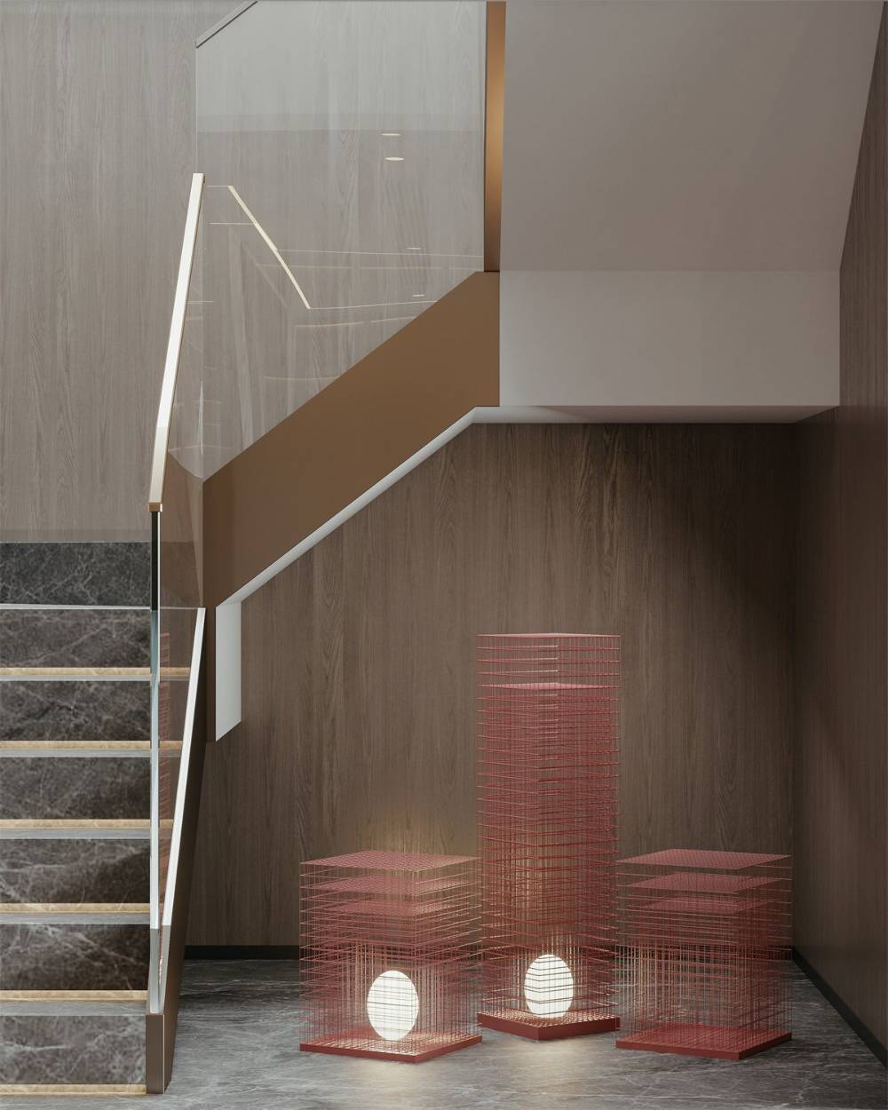 杨浦区汇元坊120平米平现代简约风格两室户装修效果图