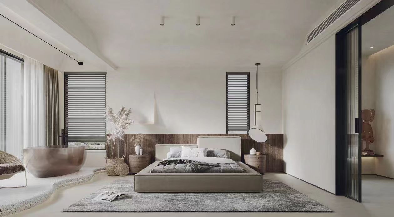 浦东西郊都会150平米平现代简约风格三室户装修效果图