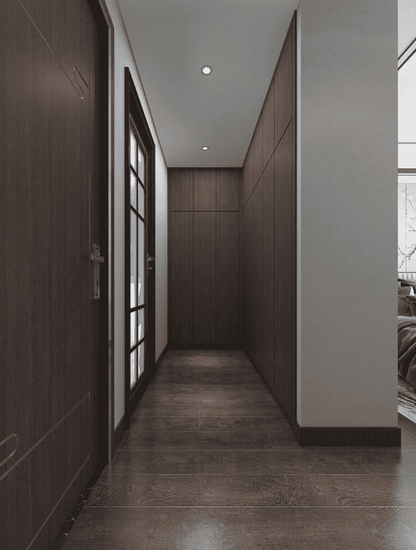 嘉定区嘉宝梦之湾132平米平中式风格五室户装修效果图