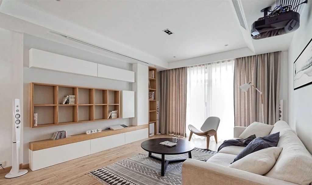 闵行区新梅公寓一期112平米平日式风格三室户装修效果图